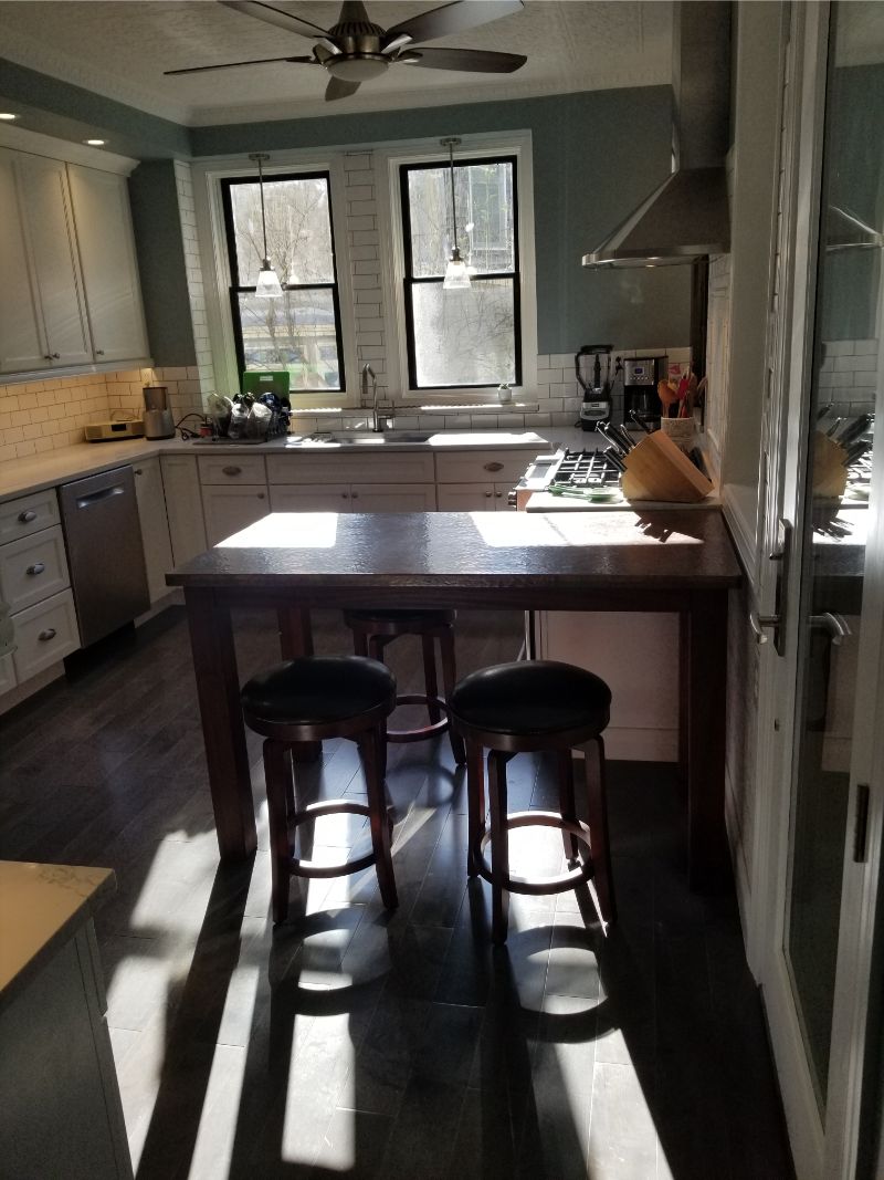 Renovated kitchen in Manayunk, Philadelphia