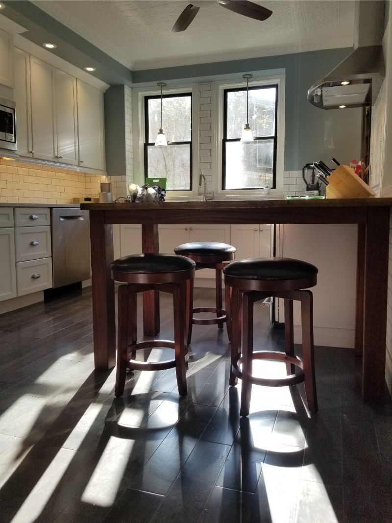 Renovated kitchen in Manayunk, Philadelphia