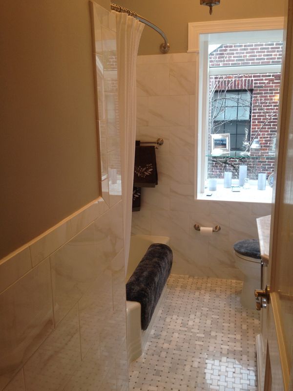 Renovated bathroom in Mount Airy