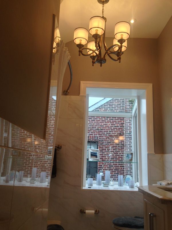 Renovated bathroom in Mount Airy